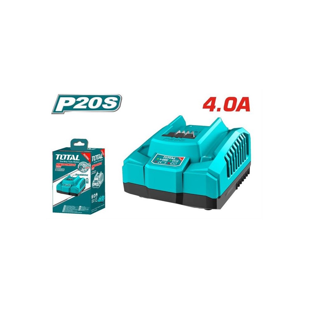 CARICABATTERIE 4 AH - 20V TOTAL CARICABATTERIE 4 AH - 20V TOTAL