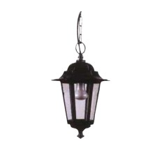 LANTERNA AXEL SOFFITTO CON CATENELLA NERE FU-7900