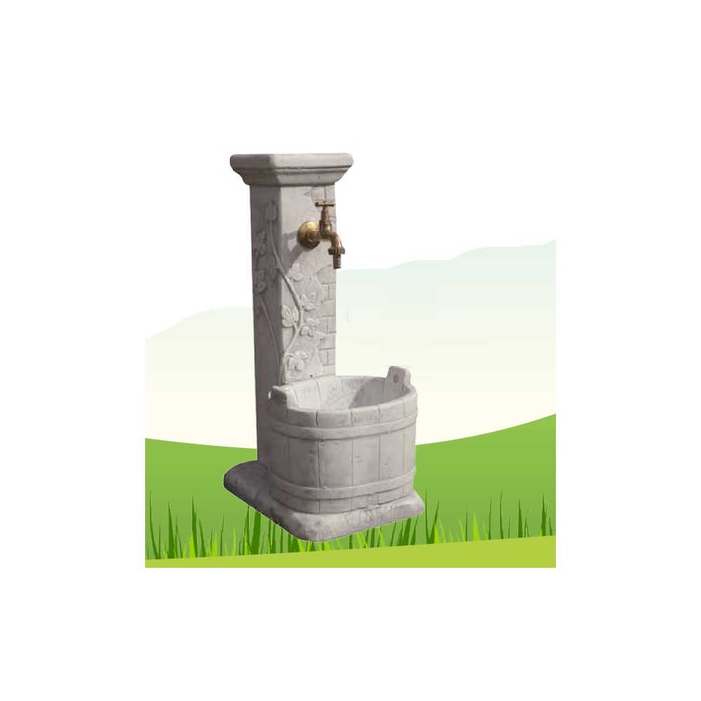 FONTANE A PAVIMENTO MODELLO BOTTE PIETRA RICOSTRUITA FONTANE A PAVIMENTO MODELLO BOTTE PIETRA RICOSTRUITA