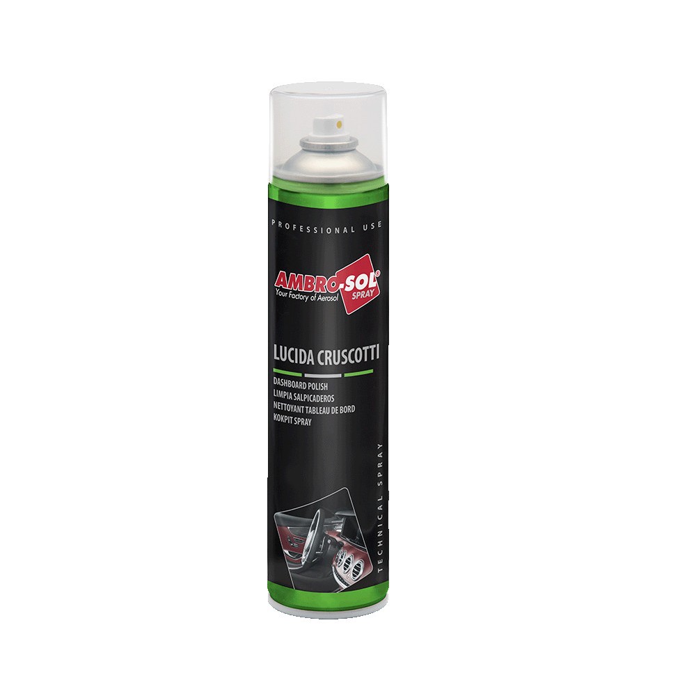 LUCIDA CRUSCOTTI BOMBOLETTA SPRAY ML 600AMBRO-SOL LUCIDA CRUSCOTTI BOMBOLETTA SPRAY ML 600AMBRO-SOL