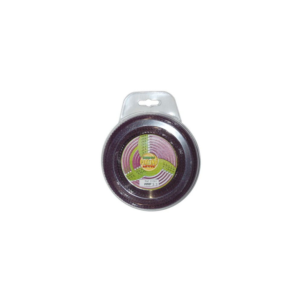 FILO DECESPUGLIATORE PLATINO SEGHETTATO ACTIVE FILO DECESPUGLIATORE PLATINO SEGHETTATO ACTIVE