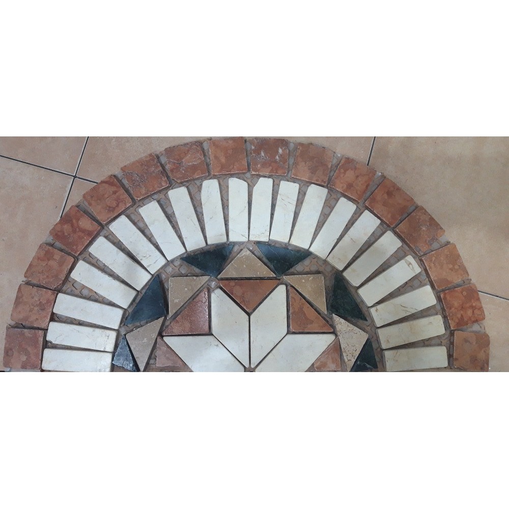 600X300 ROSONE TRAVERTINO MIX TONDO E/10-S 600X300 ROSONE TRAVERTINO MIX TONDO E/10-S