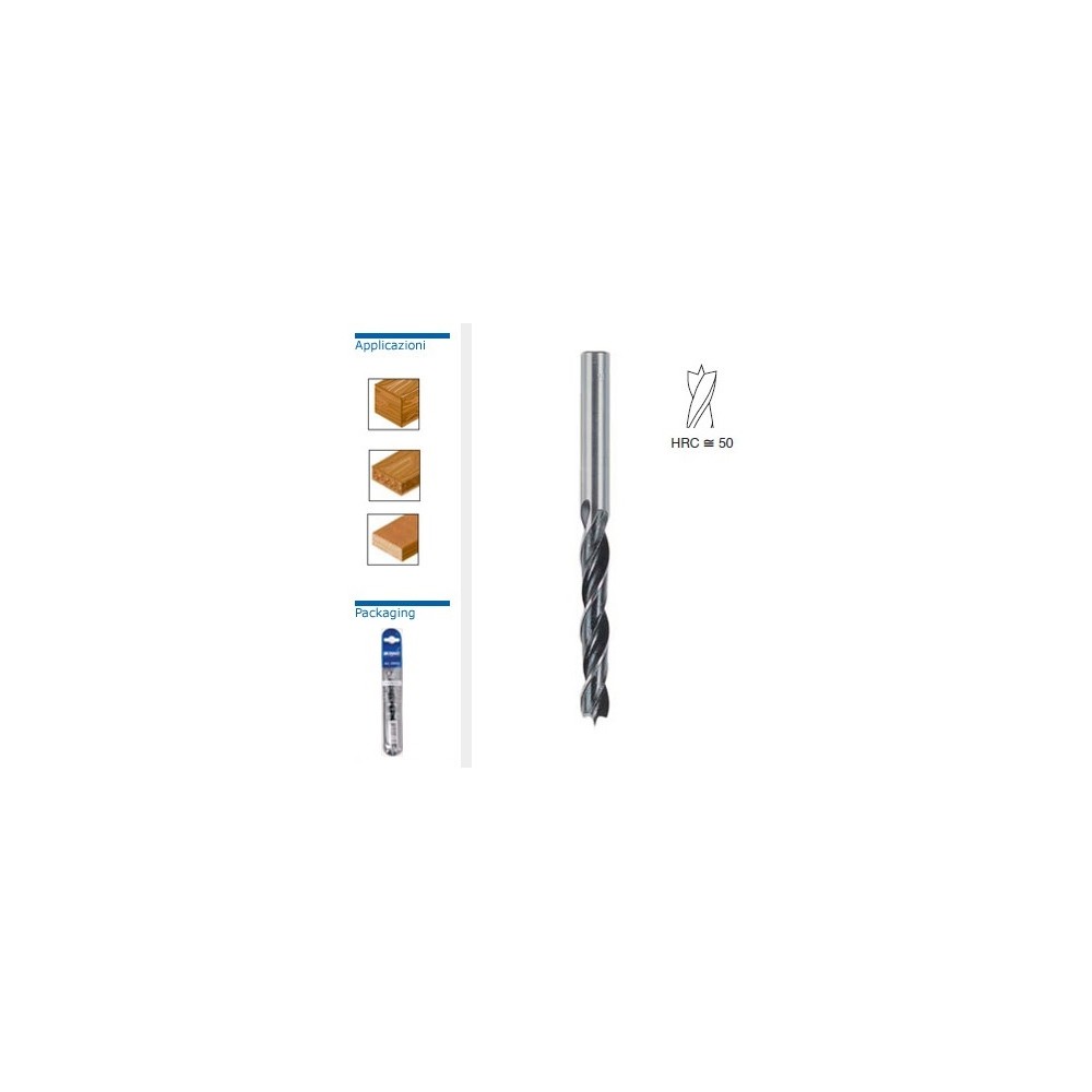 PUNTE X LEGNO ELICOIDALI A 2 TAGLIENTI CON PUNTA GUIDA A CENTRARE SERIE LUNGA LUNGHEZZA MM 400 KRINO PUNTE X LEGNO ELICOIDALI A 2 TAGLIENTI CON PUNTA GUIDA A CENTRARE SERIE LUNGA LUNGHEZZA MM 400 KRINO