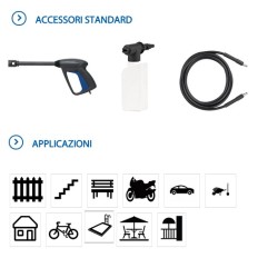 IDROPULITRICE AR-143 ACQUAFREDDA 1500 W ANNOVI REVERBERI