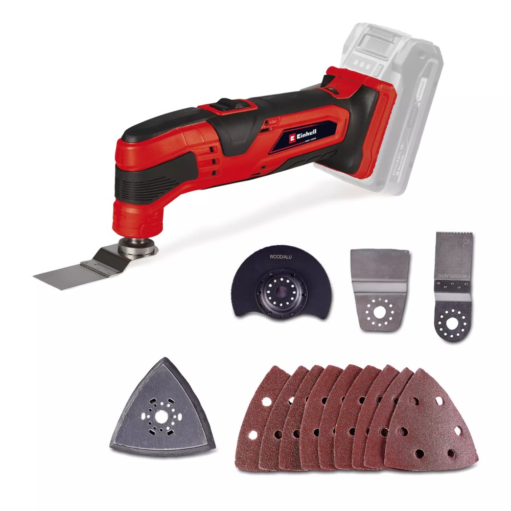 UTENSILI MULTIFUNZIONE A BATTERIA TC-MG 18 LI VOLT 18 SOLO CORPO MACCHINA VOLT 18 X-CHANGE EINHELL