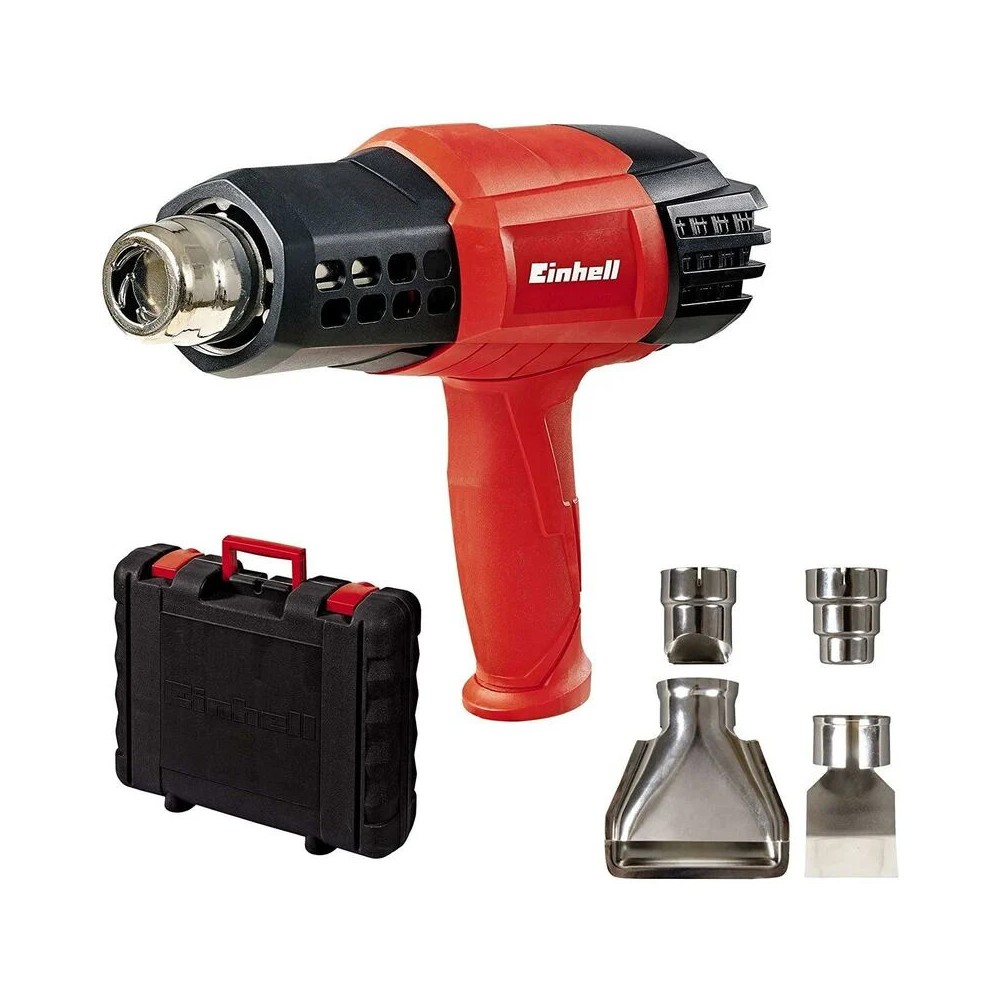 PISTOLA TERMOSOFFIATORI TE-HA 2000 E VOLT 230 WATT 2000 + ACCESSORI EINHELL PISTOLA TERMOSOFFIATORI TE-HA 2000 E VOLT 230 WATT 2000 + ACCESSORI EINHELL