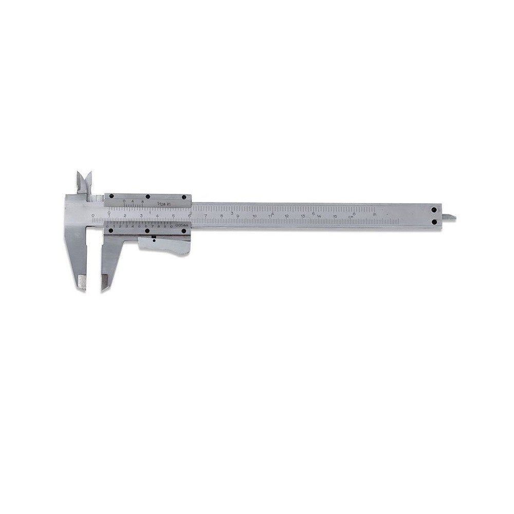 CALIBRO VENTESIMALE INOX MISURA MM 0/154 RISOLUZIONE 1/20 CALIBRO VENTESIMALE INOX MISURA MM 0/154 RISOLUZIONE 1/20