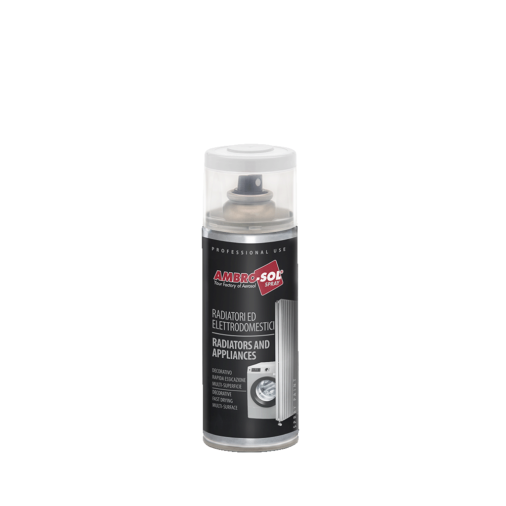SMALTO BOMBOLETTA SPRAY BIANCO ELETTRODOMESTICI 400 ML AMBRO-SOL SMALTO BOMBOLETTA SPRAY BIANCO ELETTRODOMESTICI 400 ML AMBRO-SOL