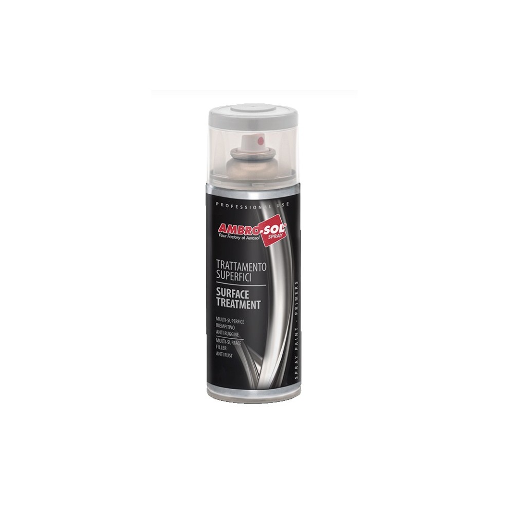SMALTO BOMBOLETTA SPRAY ACRILICO MULTIUSO PRIMER PER PLASTICA ECO 400 ML AMBRO-SOL SMALTO BOMBOLETTA SPRAY ACRILICO MULTIUSO PRIMER PER PLASTICA ECO 400 ML AMBRO-SOL