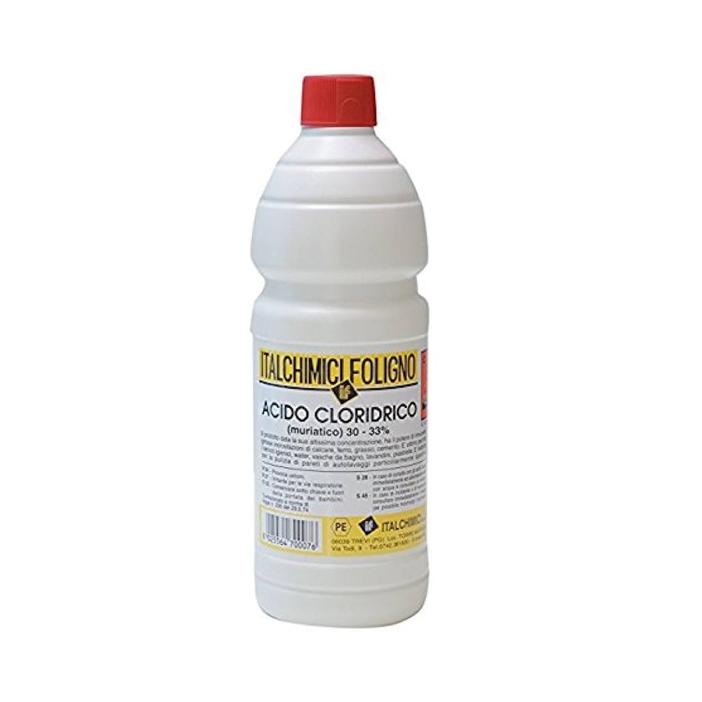 ACIDO CLORIDRICO MURIATICO 30 - 33% ITALCHIMICI ACIDO CLORIDRICO MURIATICO 30 - 33% ITALCHIMICI