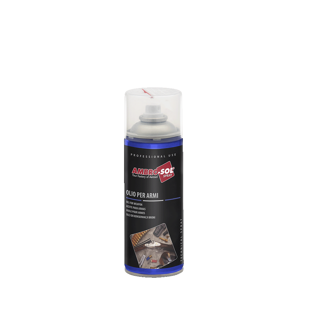 OLIO BOMBOLETTA SPRAY PER ARMI 400 ML AMBRO-SOL OLIO BOMBOLETTA SPRAY PER ARMI 400 ML AMBRO-SOL