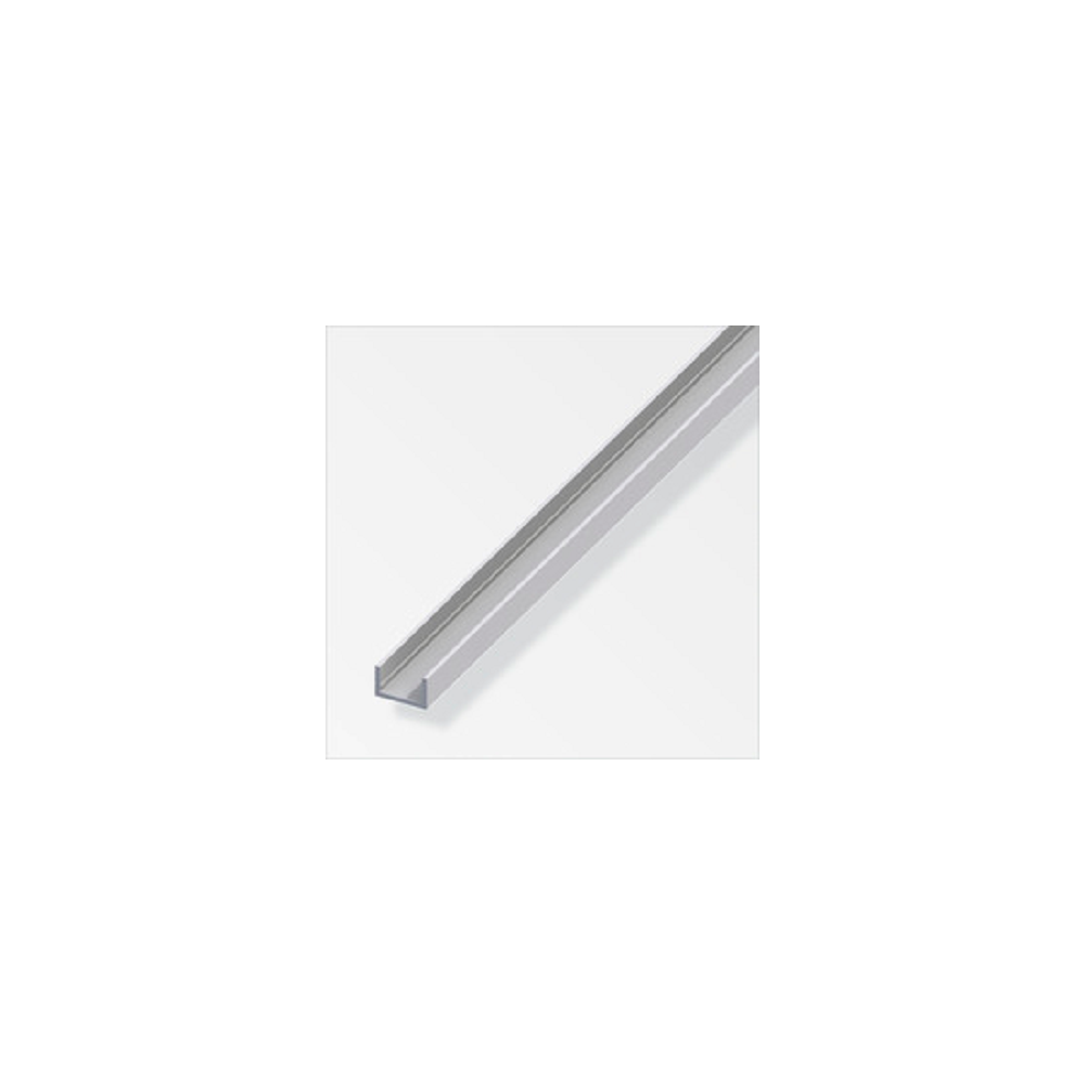PROFILO U ALLUMINIO ARGENTO PROFILO U ALLUMINIO ARGENTO
