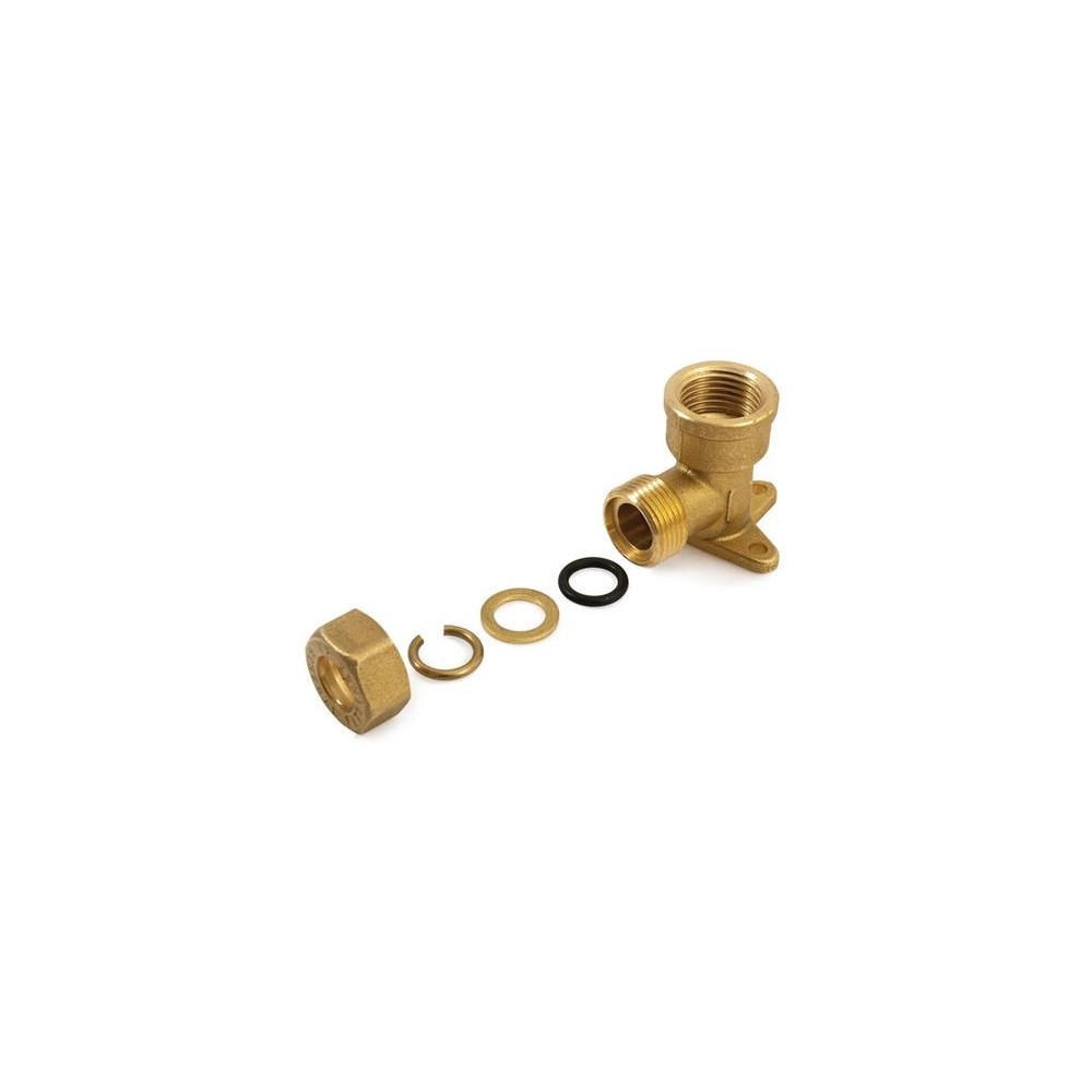 GOMITO BICONO BRONZO FLANGIATO FEMMINA GOMITO BICONO BRONZO FLANGIATO FEMMINA