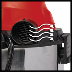 ASPIRAPOLVERE BIDONE INOX TC-VC 1930 S LITRI 30 1500W EINHELL