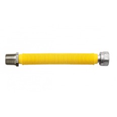FLESSIBILE INOX COIBENTATO ESTENSIONE 200/210 MM MASCHIO FEMMINA Ø