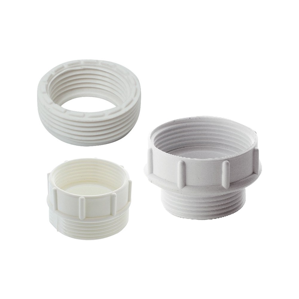 RIDUZIONE FILETTATA PVC FEMMINA MASCHIO Ø RIDUZIONE FILETTATA PVC FEMMINA MASCHIO Ø