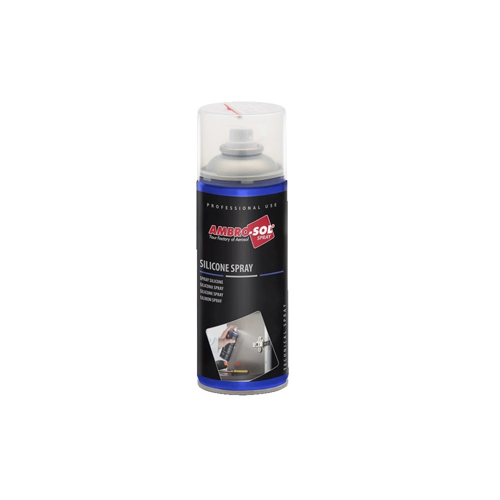 OLIO DI SILICONE BOMBOLETTA SPRAY ML 400 AMBRO-SOL OLIO DI SILICONE BOMBOLETTA SPRAY ML 400 AMBRO-SOL