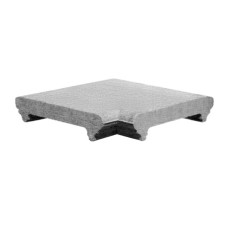 COPRIMURO CEMENTO ANGOLO CON TORELLO LEVIGATO IDROFUGATO LUNGHEZZA CM 25