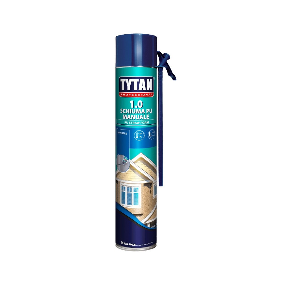 SCHIUMA POLIURETANICA DA ML 750 ESPANDENTE 1.0 TYTAN SCHIUMA POLIURETANICA DA ML 750 ESPANDENTE 1.0 TYTAN