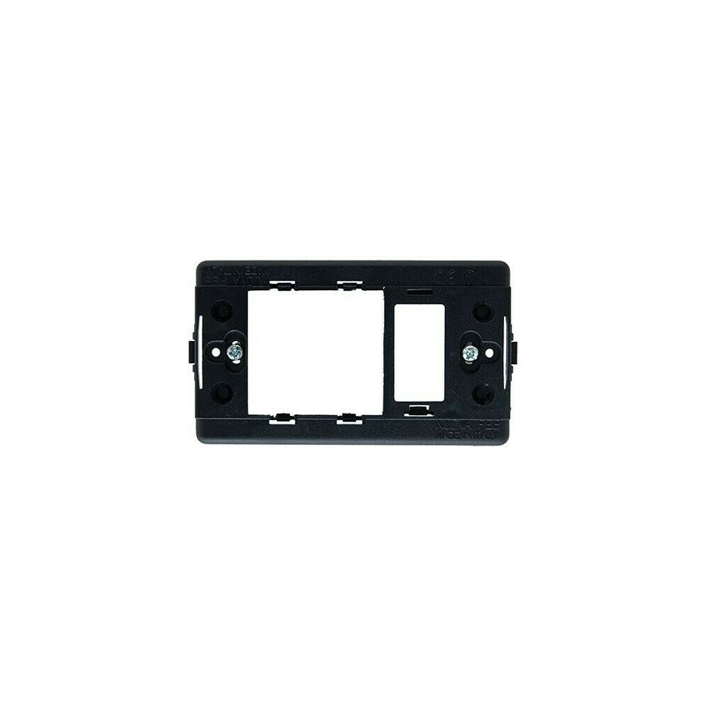 SUPPORTO PER PRESA SCHUKO UNIVERSALE RETTANGOLARE SUPPORTO PER PRESA SCHUKO UNIVERSALE RETTANGOLARE