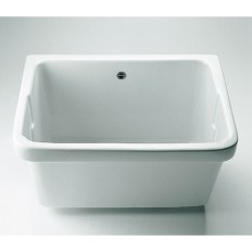 PILOZZO BIANCO IN CERAMICA SOSPESO CM 60X50