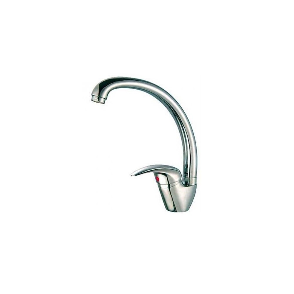 MISCELATORE LAVELLO CANNA ALTA CROMO AXEL MISCELATORE LAVELLO CANNA ALTA CROMO AXEL