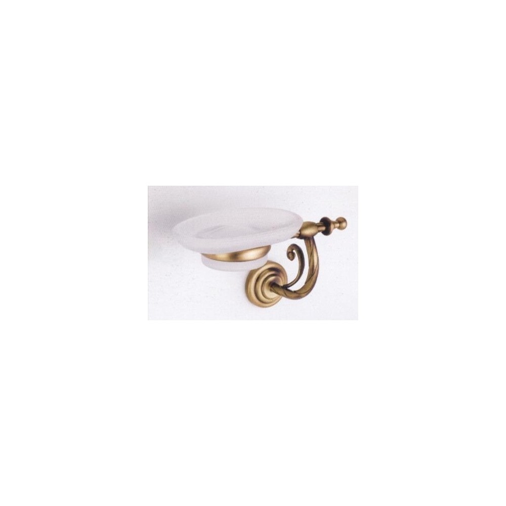 ACCESSORI BAGNO LINEA LIBERTY PORTASAPONE BRONZO ACCESSORI BAGNO LINEA LIBERTY PORTASAPONE BRONZO
