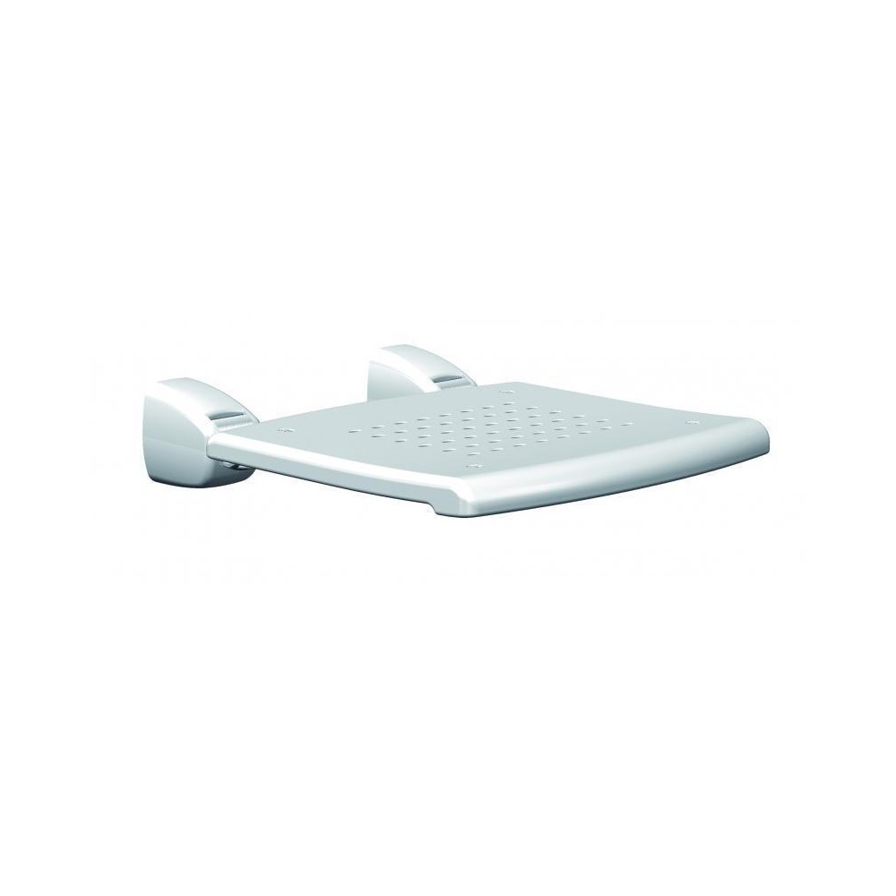 ACCESSORI PER DISABILI SEDILE RIBALTABILE DA MURO BIANCO CM 42X51 ACCESSORI PER DISABILI SEDILE RIBALTABILE DA MURO BIANCO CM 42X51