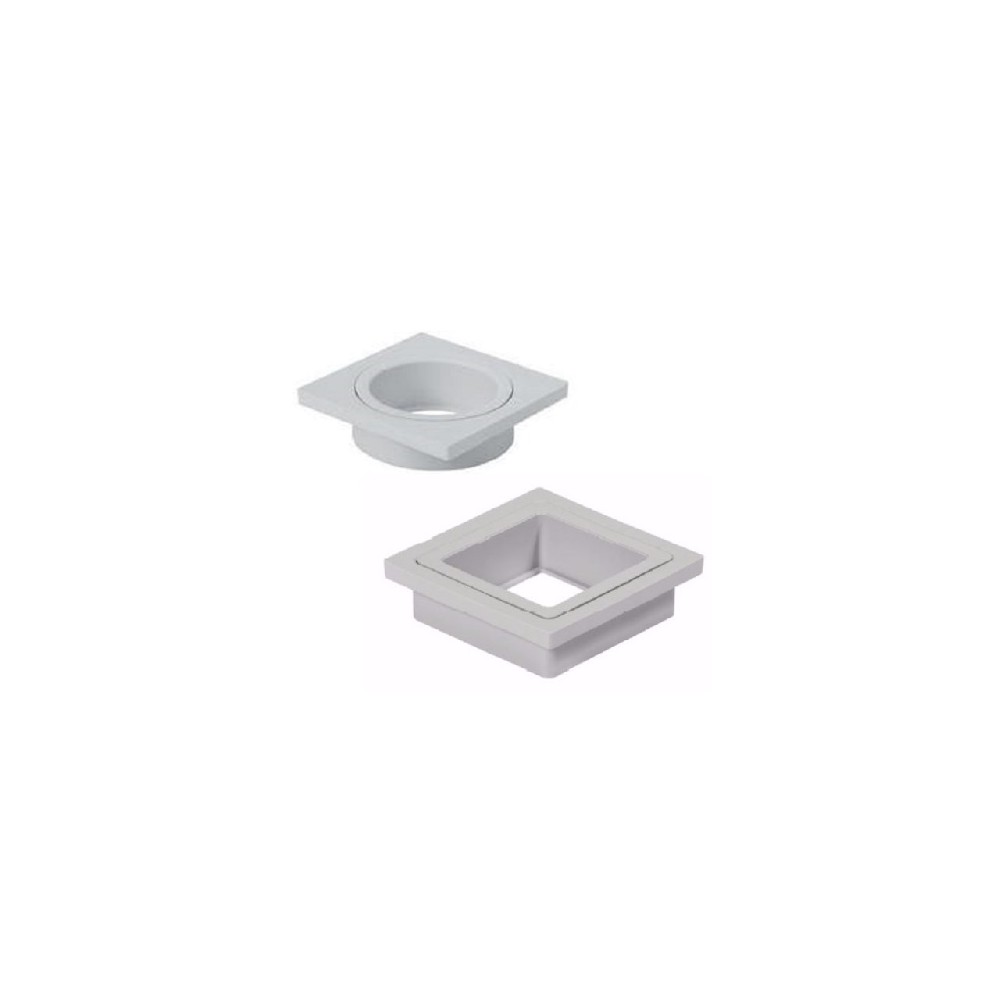 RACCORDO X POZZETTO PLUVIALE PLASTICA MM 80/100 RACCORDO X POZZETTO PLUVIALE PLASTICA MM 80/100