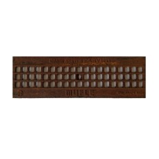 GRIGLIA EASY 100 B125 PER CANALETTE LUNGHEZZA CM 50 LARGHEZZA CM 15 GHISA SFEROIDALE