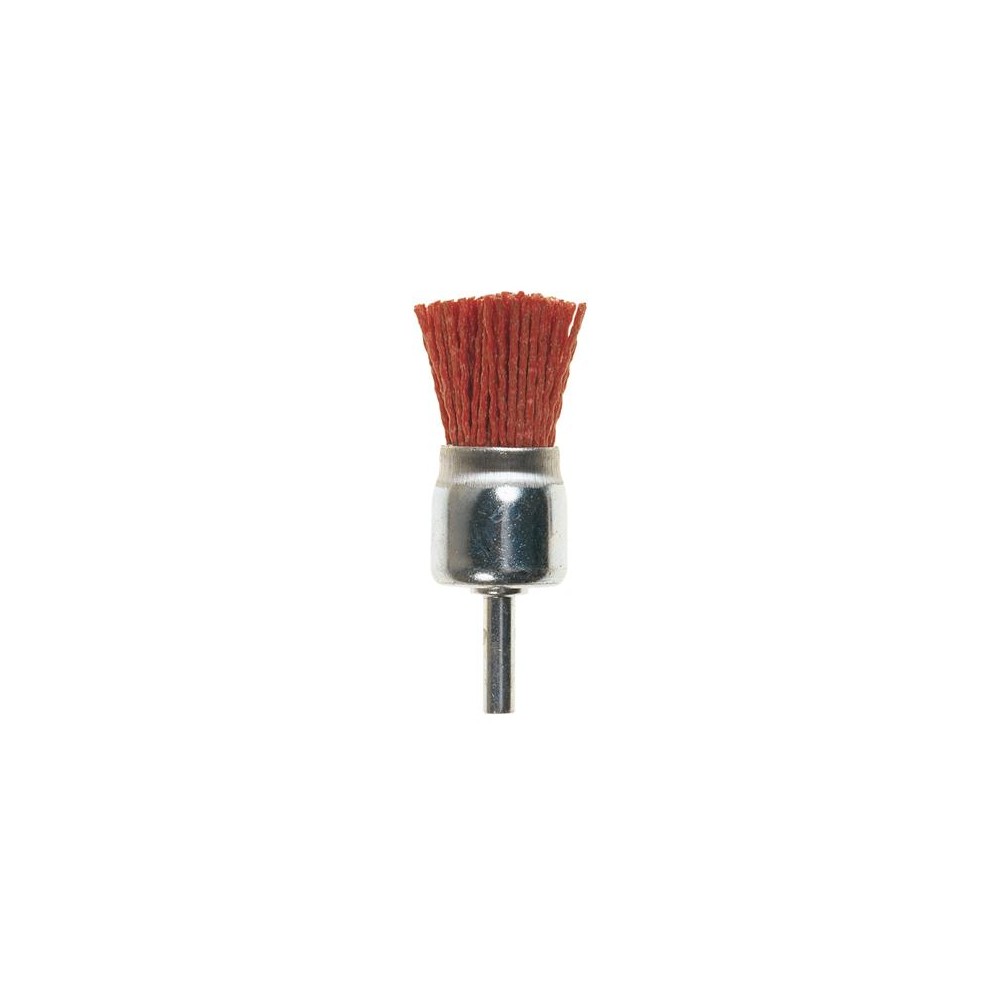 SPAZZOLA FIBRA A PENNELLO + GAMBO MM 6 PG 497.50 MM 25 GRANA 150 SPAZZOLA FIBRA A PENNELLO + GAMBO MM 6 PG 497.50 MM 25 GRANA 150