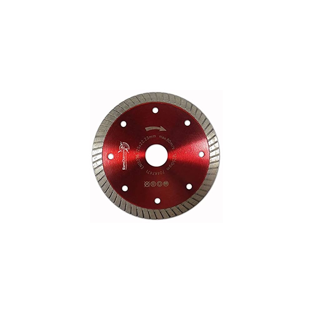 DISCHI DIAMANTATI UNIVERSALI CON CORONA CONTINUA ZIGRINATA Ø DISCHI DIAMANTATI UNIVERSALI CON CORONA CONTINUA ZIGRINATA Ø