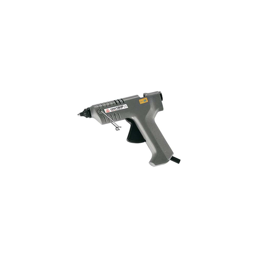 PISTOLA TERMOINCOLLANTE GRIP 18HP RO-MA 230V 60W STICK COLLA Ø 12 MM PISTOLA TERMOINCOLLANTE GRIP 18HP RO-MA 230V 60W STICK COLLA Ø 12 MM