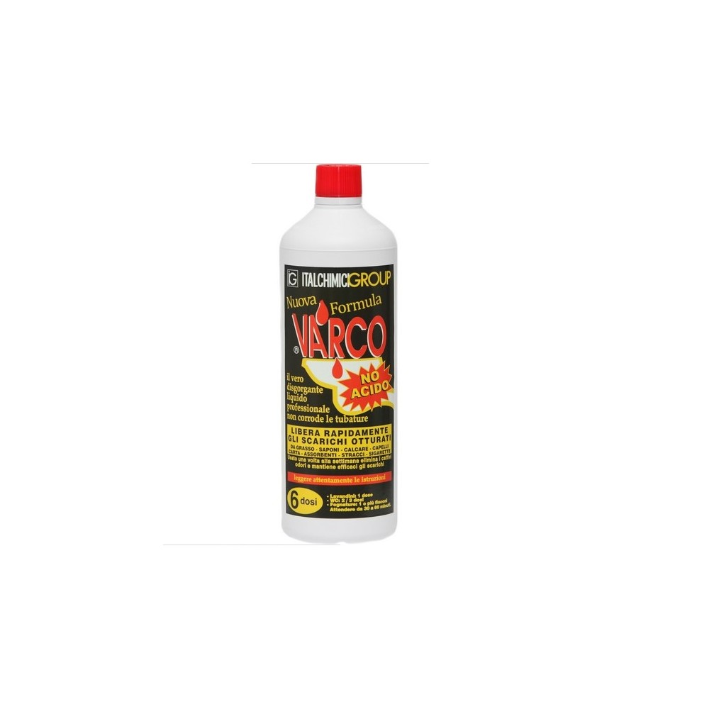 DISGORGANTE VARCO LIQUIDO NO ACIDO ITALCHIMICI DISGORGANTE VARCO LIQUIDO NO ACIDO ITALCHIMICI
