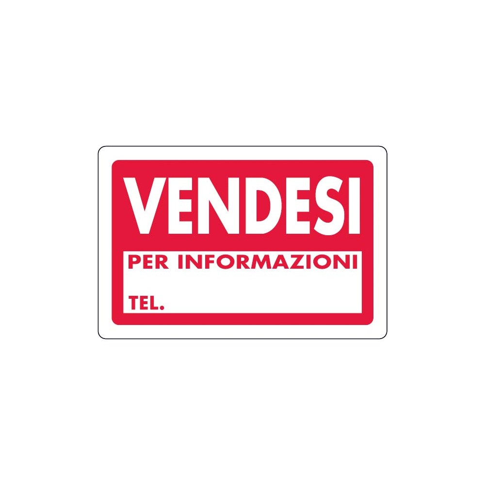 CARTELLO PVC VENDESI CARTELLO PVC VENDESI