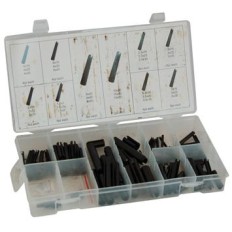 ASSORTIMENTO SPINA ELASTICA ACCIAIO DA PEZZI 120