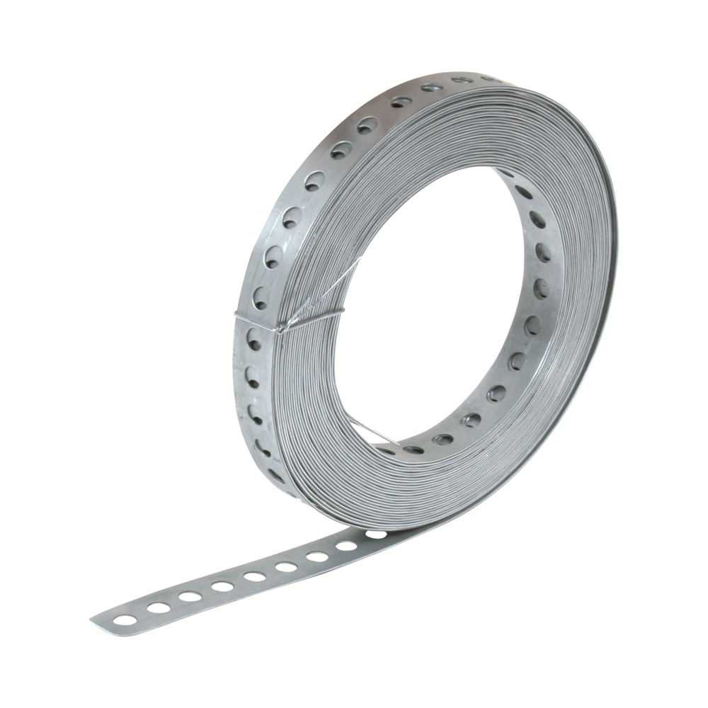 NASTRO FISSAGGIO FORATO ZINCATO MM 6,3 Ø 17MM X 10M NASTRO FISSAGGIO FORATO ZINCATO MM 6,3 Ø 17MM X 10M