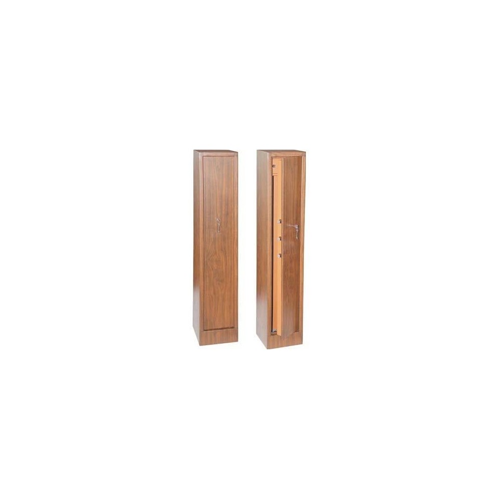 ARMADI FUCILI WOOD 5 POSTI EFFE CON TESORETTO CM 35 X 25 ALTEZZA CM 145