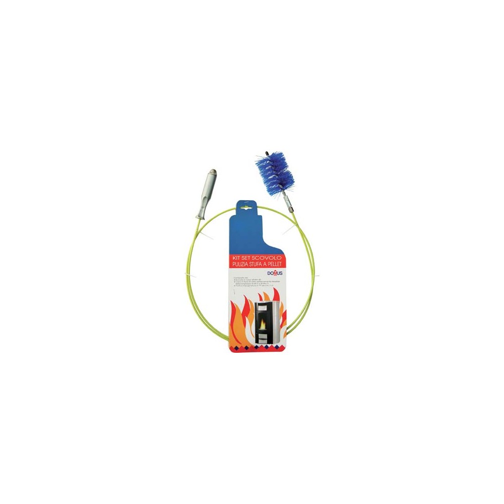 SCOVOLO KIT PULIZIA STUFA PELLET MM 80 LUNGHEZZA MT 2 SCOVOLO KIT PULIZIA STUFA PELLET MM 80 LUNGHEZZA MT 2
