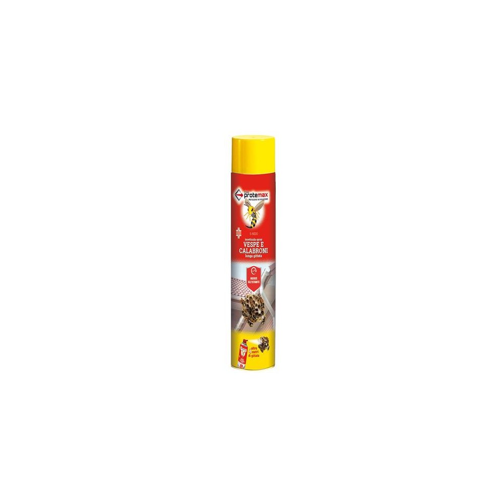 INSETTICIDA VESPE SPRAY 750 ML PROTEMAX INSETTICIDA VESPE SPRAY 750 ML PROTEMAX