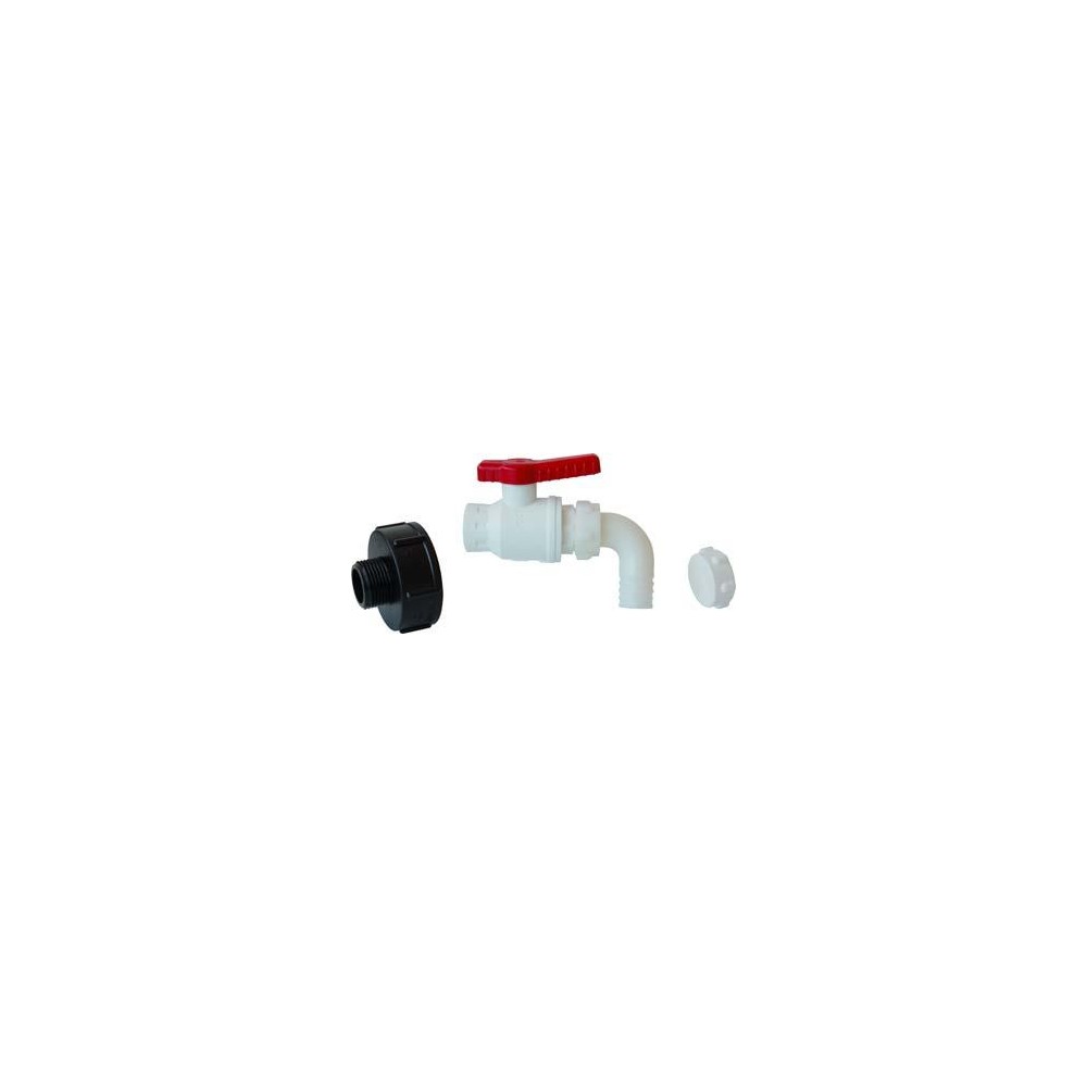 RACCORDO KIT CISTERNA PALLETTIZZATA RIDUZIONE+RUBINETTO+TAPPO RACCORDO KIT CISTERNA PALLETTIZZATA RIDUZIONE+RUBINETTO+TAPPO