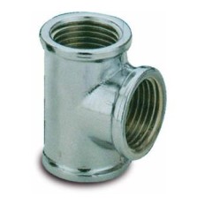 TEE OTTONE CROMATO Ø 1/2