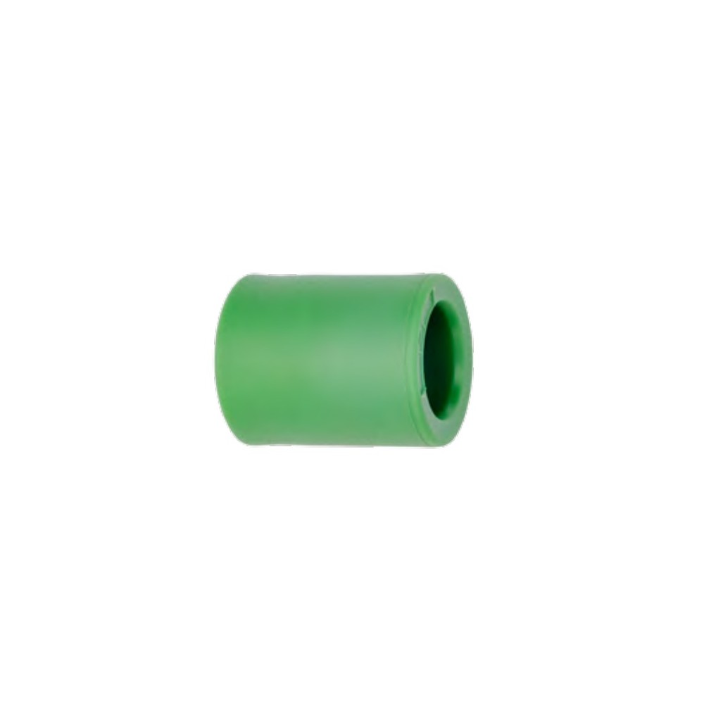 RACCORDO POLIPROPILENE MANICOTTO FEMMINA FEMMINA Ø 20 X 20 MM RACCORDO POLIPROPILENE MANICOTTO FEMMINA FEMMINA Ø 20 X 20 MM