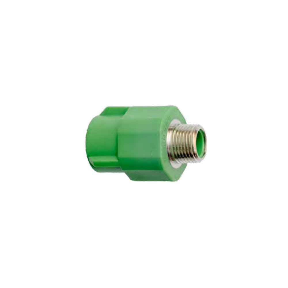 RACCORDO POLIPROPILENE FILETTATO MASCHIO FEMMINA Ø 1/2 X 20 MM RACCORDO POLIPROPILENE FILETTATO MASCHIO FEMMINA Ø 1/2 X 20 MM