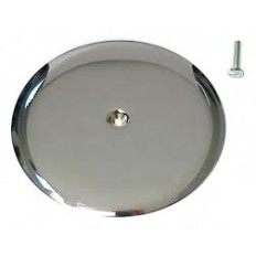 PIATTELLO INOX CON VITE Ø 120 MM