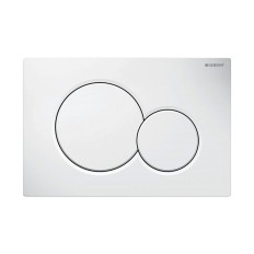 PLACCA 2 PULSANTI SIGMA 01 CASSETTA GEBERIT