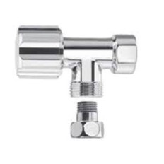 RUBINETTO SQUADRO CASSETTA WC Ø 3/8 CROMO