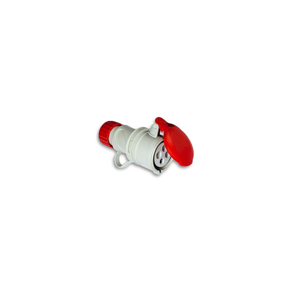 PRESA VOLANTE INDUSTRIALE CEE IP44 ROSSA PRESA VOLANTE INDUSTRIALE CEE IP44 ROSSA
