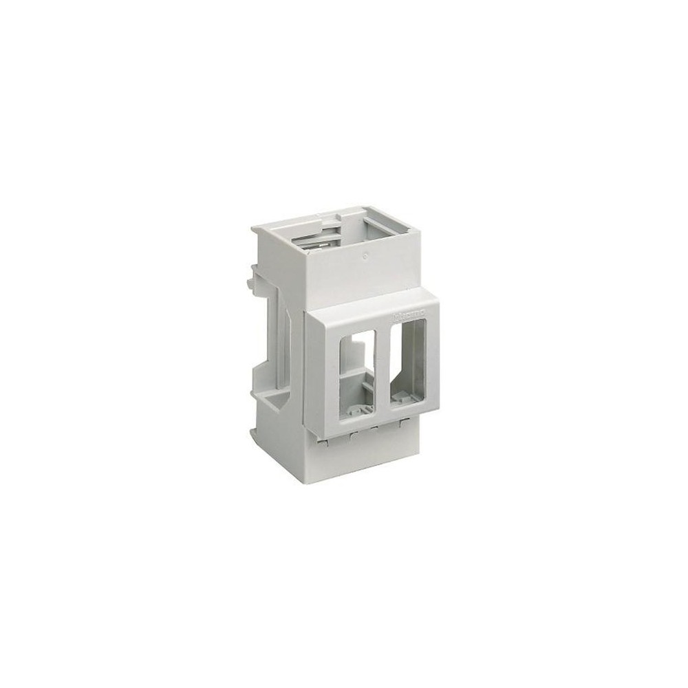 ADATTATORE 2 MODULI MG DIN35 BTICINO E80BM ADATTATORE 2 MODULI MG DIN35 BTICINO E80BM