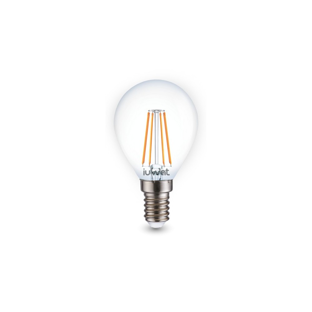 LAMPADA FILO LED SFERA 4W E14 4000K LAMPADA FILO LED SFERA 4W E14 4000K